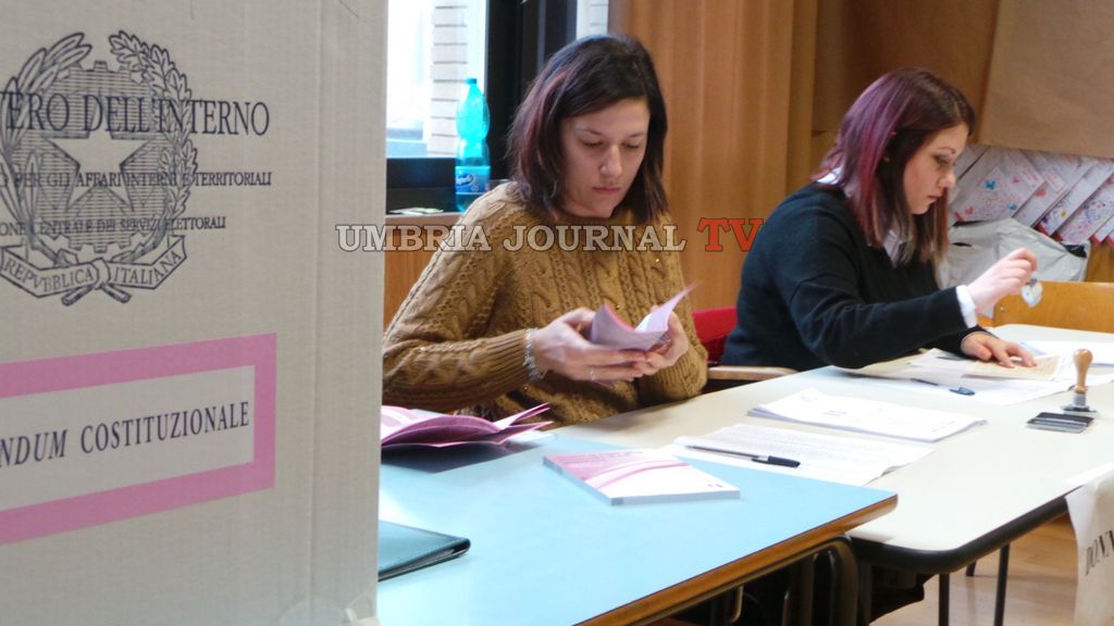 Referendum Costituzionale, affluenza ore 12 del 19,68 per cento - Umbria Journal il sito degli umbri