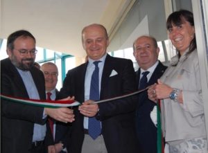 Il taglio del nastro della sede provinciale di Perugia di Fipav