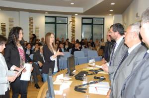 Un momento delle premiazioni