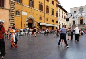 Milonga in piazza del Popolo