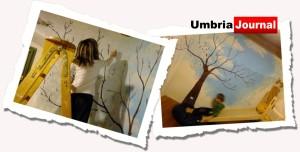 bambini alberi