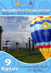 9 Agosto Mongolfiere a Campo del Sole