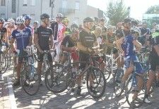 Partenza ciclismo