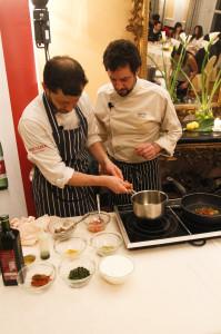 I due chef all'opera