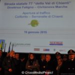Inaugurato tratto di strada della Val di Chienti [GUARDA LE FOTO E I