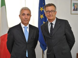 Arriva Massimo Gambino in in Questura a Perugia