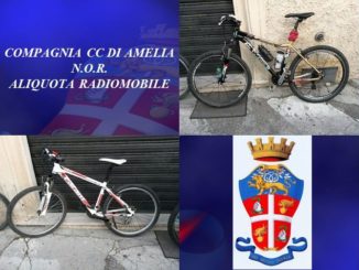 Piccoli "ladri di biciclette" nei guai, i carabinieri li denunciano