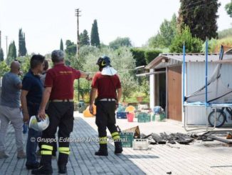 Esplosione Colombella, indagini sulla bombola a gas, al via i sequestri