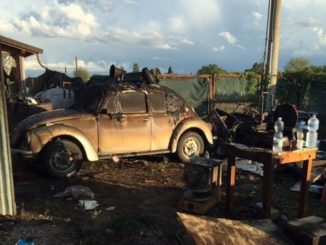 Incendio a Tordandrea, fiamme e paura per una bombola gas
