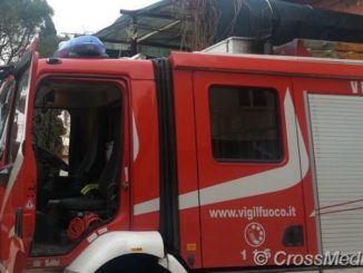 Crolla tetto lavanderia a San Giovanni di Baiano