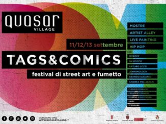 Boom! Tags & Comics: fumetti e street art conquistano il Quasar Village