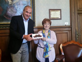 Eugenio Guarducci e Prefetto De Miro, incontro mentre Eurochocolate si avvicina