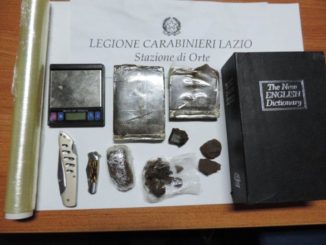 Bloccato ternano al casello di Orte, aveva 220 grammi di hashish