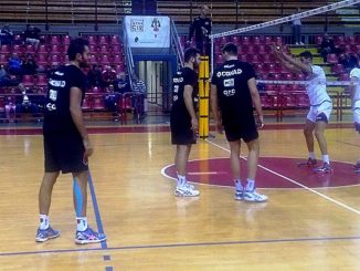 Allenamento Sir Safety Volley e Molfetta, i pugliesi si impongono