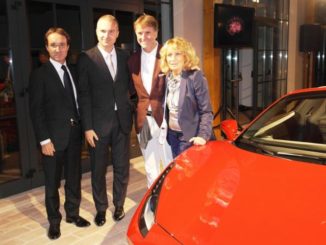 presentazione ferrari 488 spider