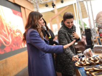 Susanna Messaggio, Emanuela Folliero e Alba Parietti ospiti di Eurochocolate