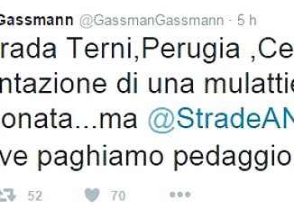 E45, Gassmann: "Ha la pavimentazione di una mulattiera abbandonata"