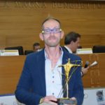 Leonardo Cenci ha ritirato il premio Sciacca per le attività sociali