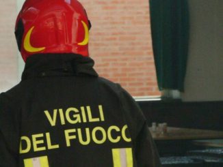 Incendio chiosco percorso verde a Pian di Massiano
