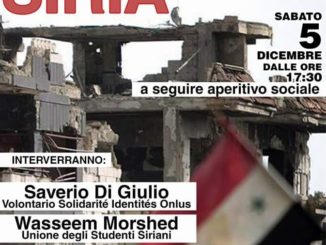 CasaPoud Perugia, conferenza su questione siriana