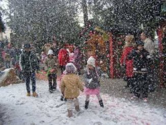 Snow party, città della domenica,