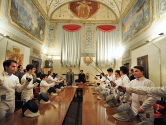 Il Circolo Schermistico Umbro in Comune a Perugia
