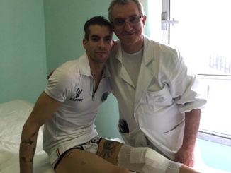 Il ginnasta Ticchi operato al ginocchio a Perugia