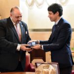 L’ambasciatore libico in Italia, ricevuto al Palazzo dei Priori