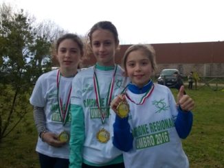 Campionato regionale di cross a staffetta, squadra vincitrice Esordienti A femminile