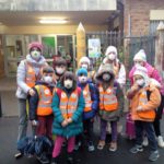 Piedibus scolastico flash mob