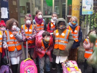 Piedibus scolastico flash mob