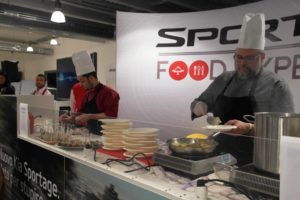Chef sportage food experience