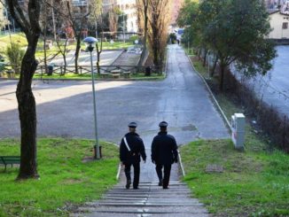 Blitz nel parco Sant’Anna