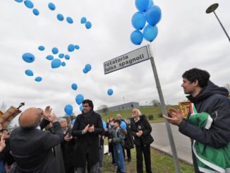 Rotatoria intitolata a Luisa Spagnoli, inaugurata a San Sisto