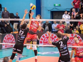 Sir Safety Conad Perugia perde ancora al tie break a Mofetta. Quella di stasera è la quarta battuta d’arresto del girone di ritorno per la Sir Safety