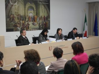 Da sinistra Angelo Canale, Antonella Manzione, Fernanda Cecchini, Alberto Naticchioni