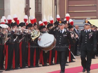 Sergio Mattarella a Perugia per inaugurazione Nucleo Carabinieri