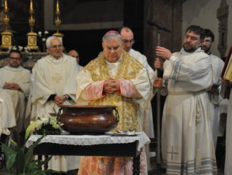 Celebrata a Terni la Veglia di Pasqua