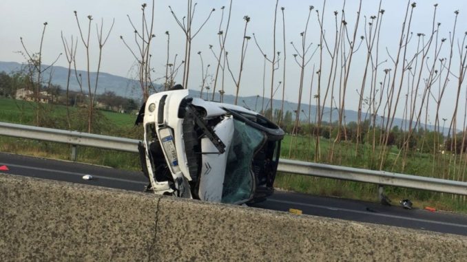 Due incidenti su E45, conducenti con ferite lievi