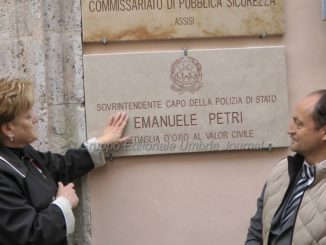Commissariato Assisi intitolato a Emanuele Petri [FOTO e VIDEO]