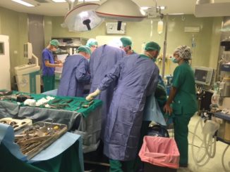Ricostruito il cranio a donna 62 anni