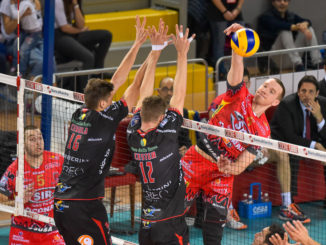 Volley, Sir Safety, il tie break di gara 1 è bianconero