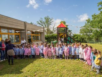 Asilo di San Martino in Colle, inaugurato il parco giochi