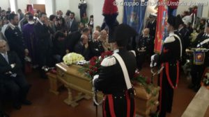 Celebrato funerale del Maresciallo Capo Massimo Massaccesi