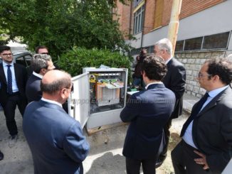 Sopralluogo sindaco e assessore alla centrale Enel di Fontivegge