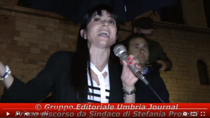 20 giugno Bastia Umbra, ore 17, Stefania Proietti incontra la stampa