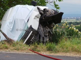 Incidente mortale a Civitella d'Arna, uomo perde la vita [FOTO E VIDEO]