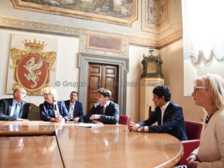 Romizi ha incontrato il sindaco di Grasse, Jerome Viaud