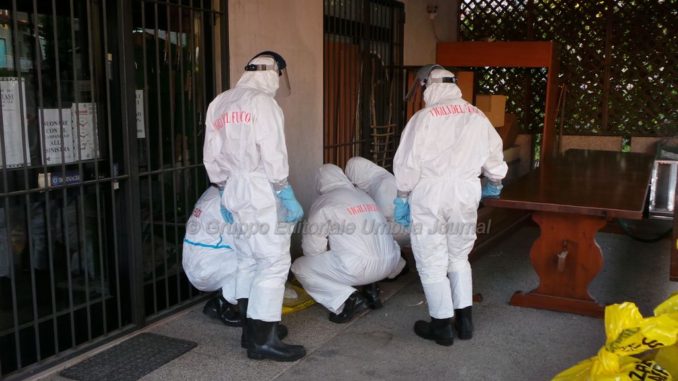 Liquido sospetto a Ponte Pattoli, è innocuo "cercafughe" [FOTO e VIDEO]