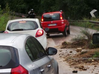 Allerta arancione sull'Umbria rischio frane e alluvioni